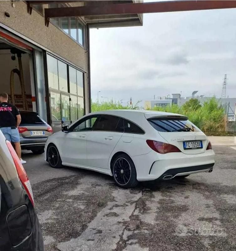 Usata Mercedes CLA220 AMG 2017 Bianco Berlina