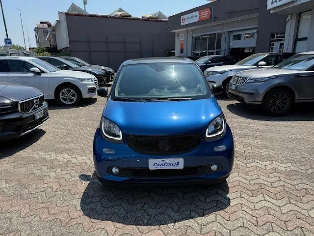 Usata Smart ForFour Passion 71 CV (52 kW) 2018 Blu Utilitaria