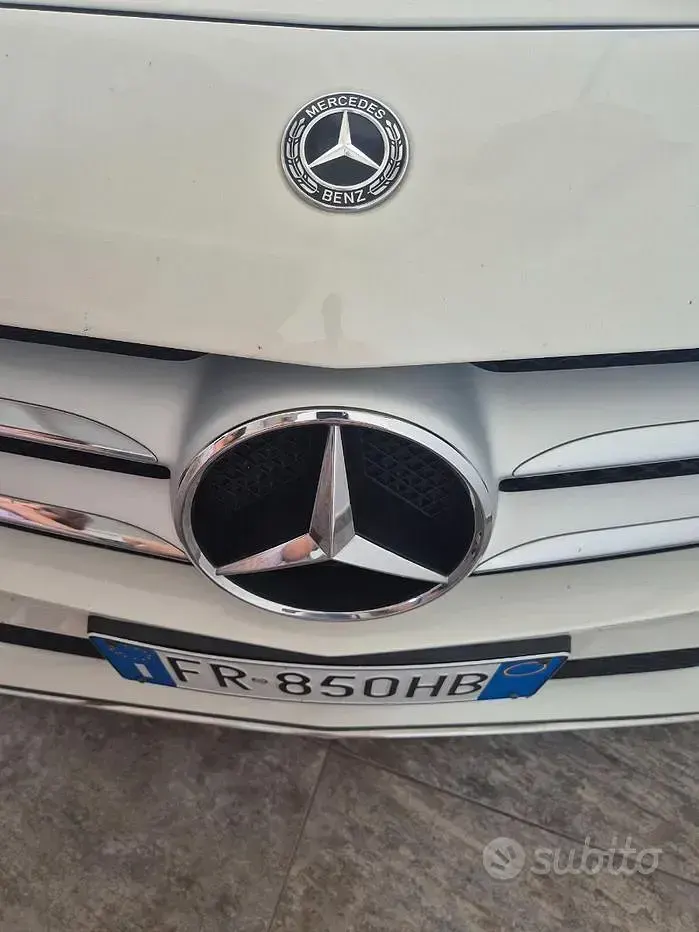 Usata Mercedes B180 95 CV (69 kW) 2018 Bianco Utilitaria