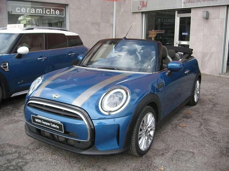 Usata Mini John Cooper Works Cabriolet 136 CV (100 kW) 2021 Island blue Cabrio