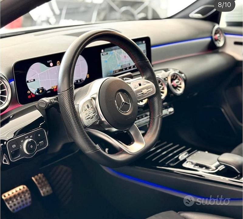 Usata Mercedes A180 2019 Bianco Berlina