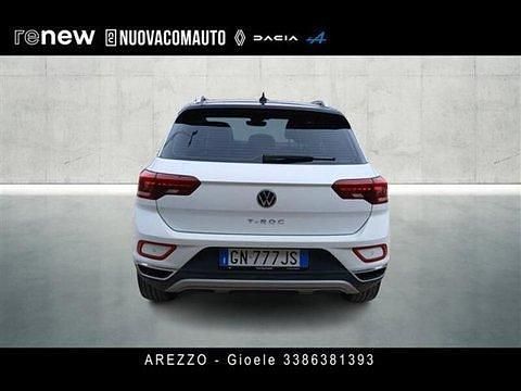 Usata VW T-Roc Style 115 CV (84 kW) 2023 Bianco SUV