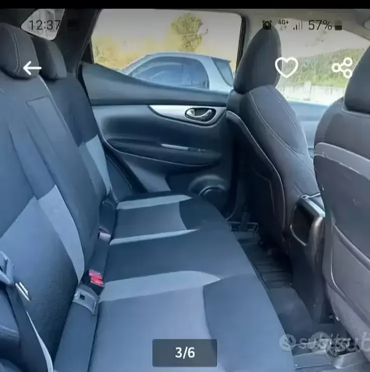 Usata Nissan Qashqai 110 CV (80 kW) 2018 Grigio SUV