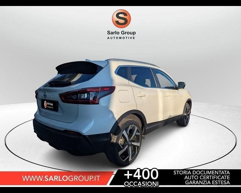 Usata Nissan Qashqai Tekna 110 CV (80 kW) 2018 Bianco SUV