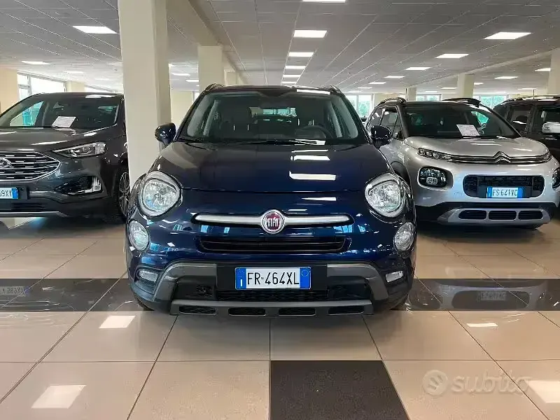 Usata Fiat 500X Cross 140 CV (102 kW) 2018 Bluazzurro SUV