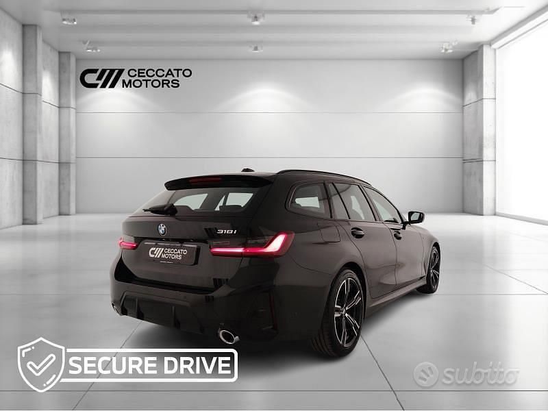 Nuova BMW 318 M Sport 156 CV (114 kW) 2025 Nero Station wagon