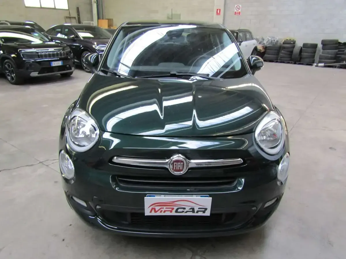 Usata Fiat 500X Pop Star 120 CV (88 kW) 2016 Verde scuro metallizzato SUV
