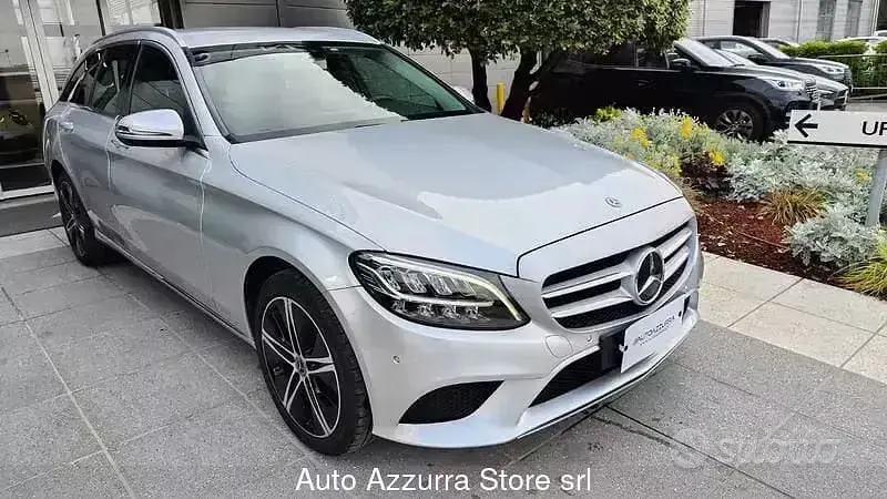 Usata Mercedes C220 194 CV (142 kW) 2019 Grigio Station wagon
