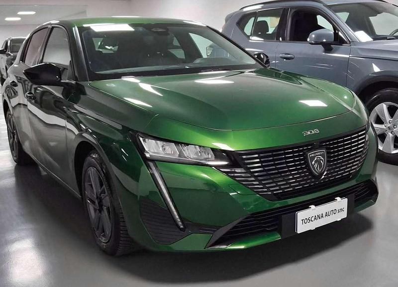 Usata Peugeot 308 Allure 131 CV (96 kW) 2025 Verde Berlina