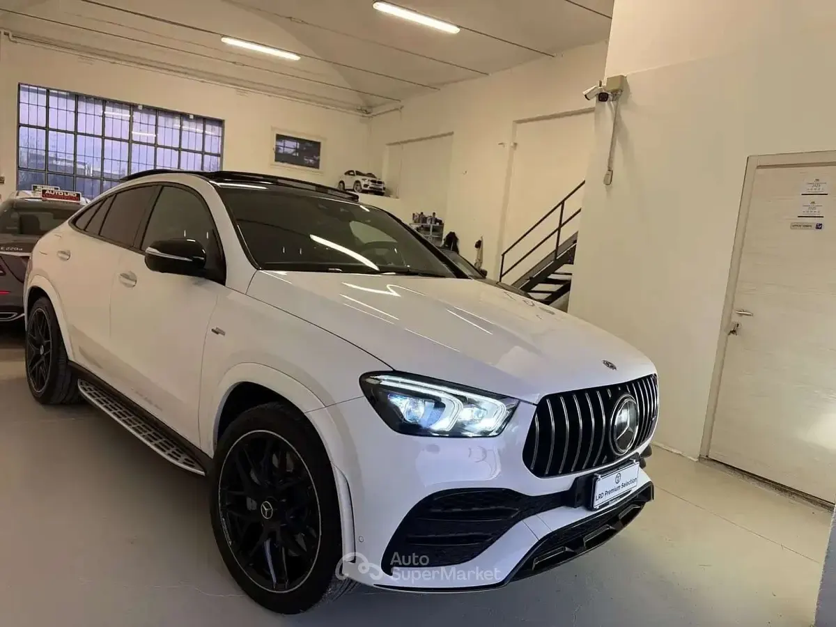 Usata Mercedes GLE53 AMG Premium 435 CV (319 kW) 2020 Bianco Coupé