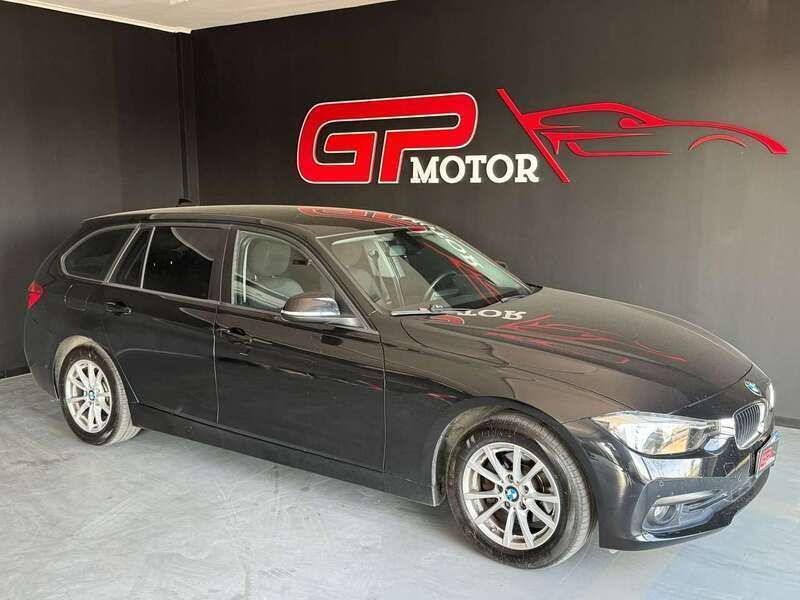 Usata BMW 318 Advantage 150 CV (110 kW) 2017 Nero Station wagon