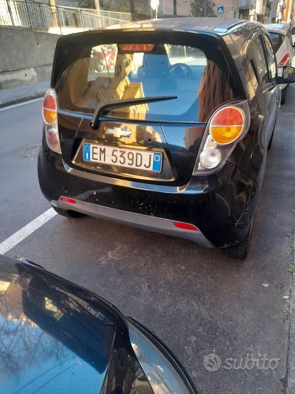 Usata Chevrolet Spark 2012 Nero Utilitaria