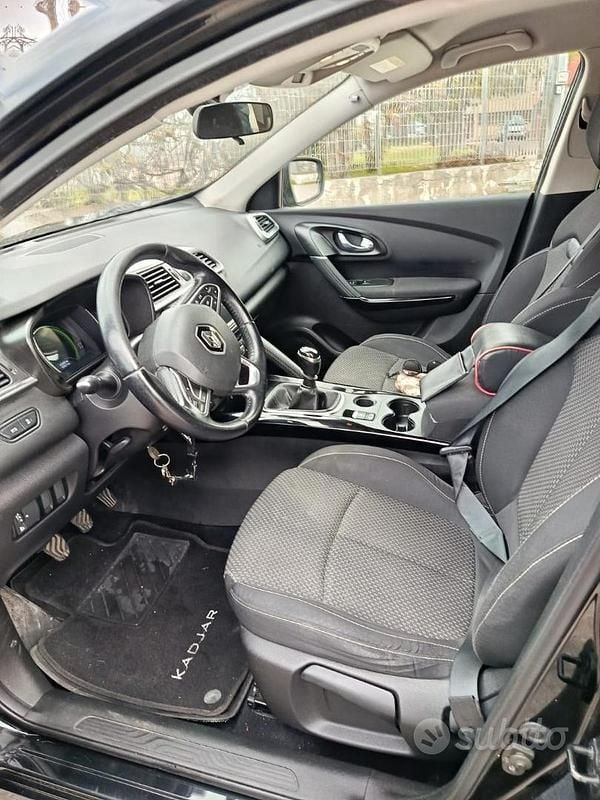 Usata Renault Kadjar 110 CV (80 kW) 2018 Nero SUV