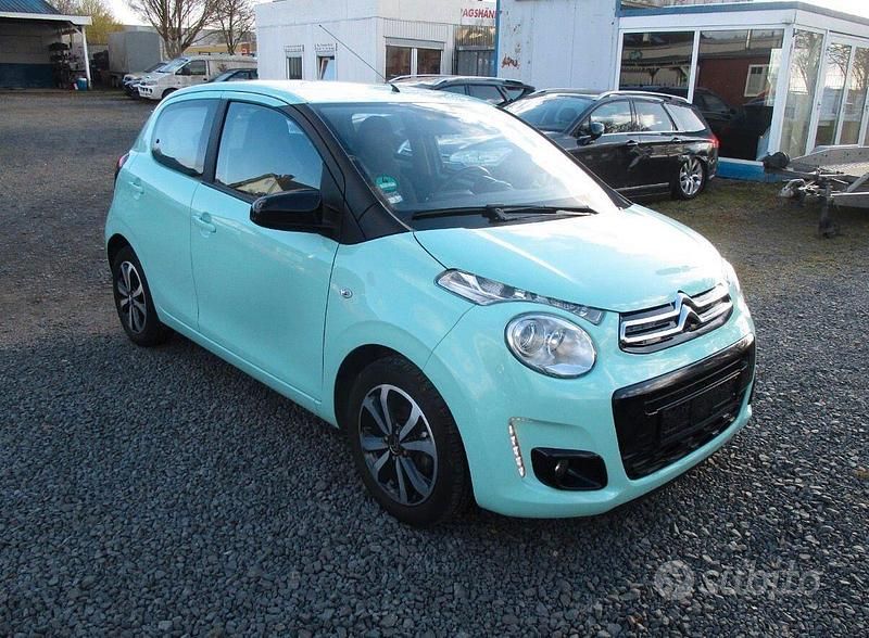 Usata Citroën C1 Shine 69 CV (50 kW) 2017 Verde Utilitaria