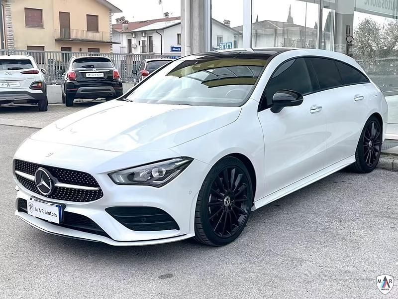 Usata Mercedes CLA220 190 CV (139 kW) 2021 Bianco Berlina