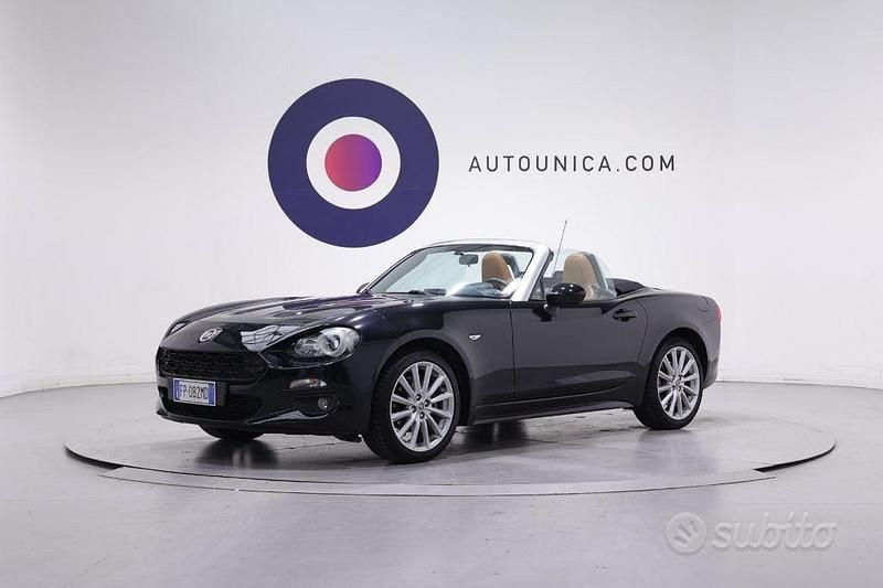 Usata Fiat 124 Spider Lusso 140 CV (102 kW) 2018 Grigio Cabrio