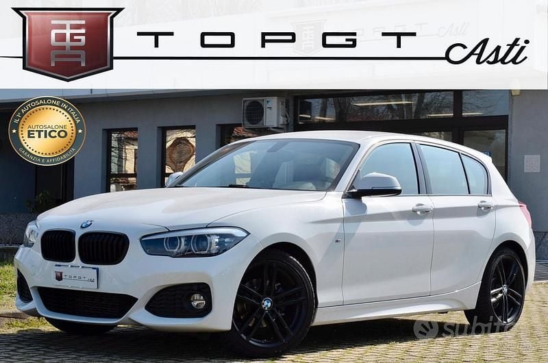 Usata BMW 118 M Sport 150 CV (110 kW) 2018 Bianco Utilitaria
