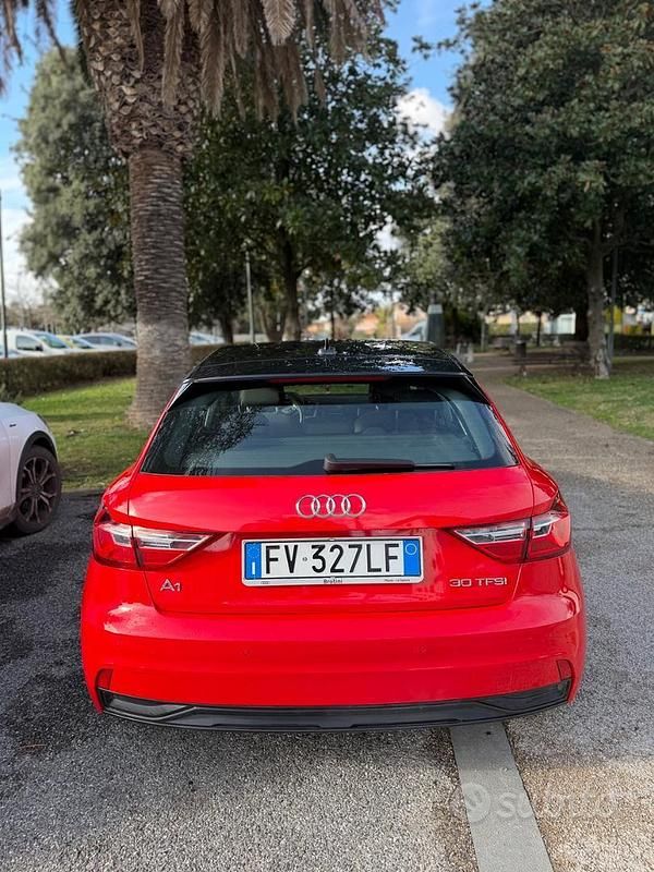 Usata Audi A1 95 CV (69 kW) 2019 Rosso SUV