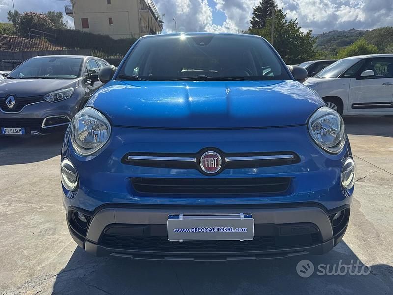 Usata Fiat 500X Cross 120 CV (88 kW) 2019 Blu SUV