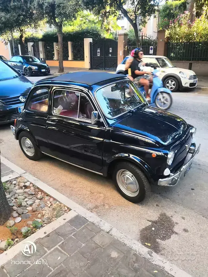 Usata Fiat 500 1960 Bluazzurro Utilitaria