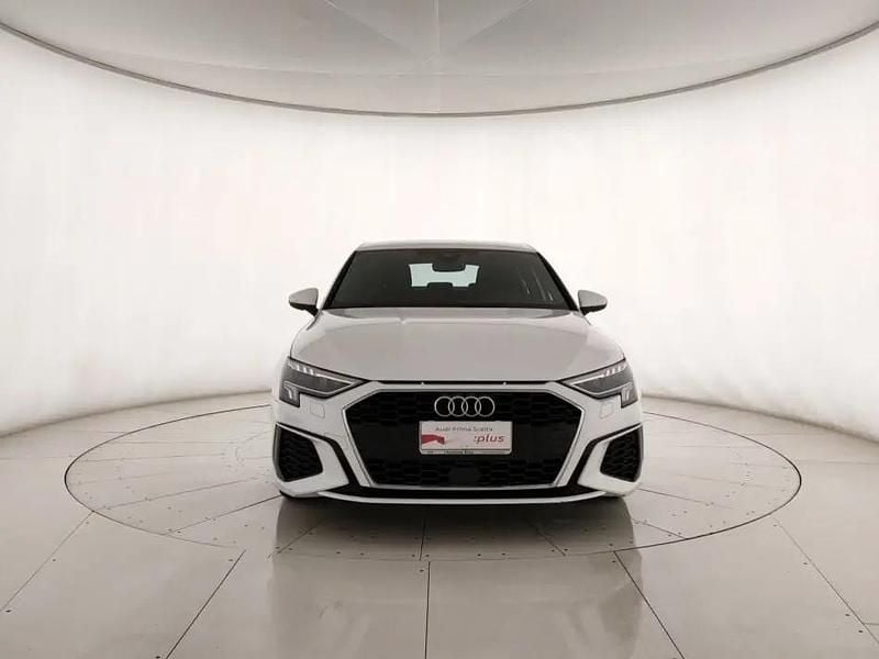 Usata Audi A3 S-Line 110 CV (80 kW) 2023 Bianco ibis Berlina