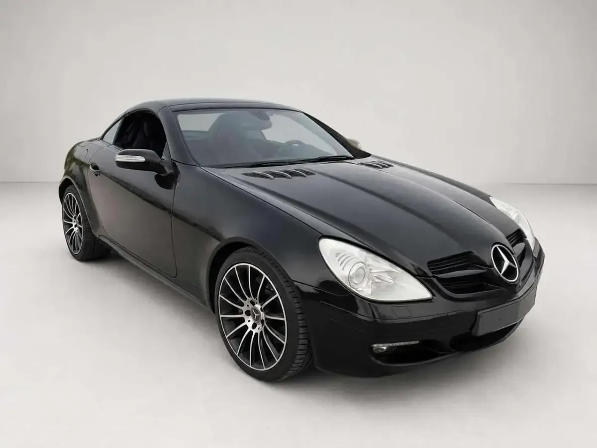 Usata Mercedes SLK350 272 CV (200 kW) 2004 Nero Cabrio