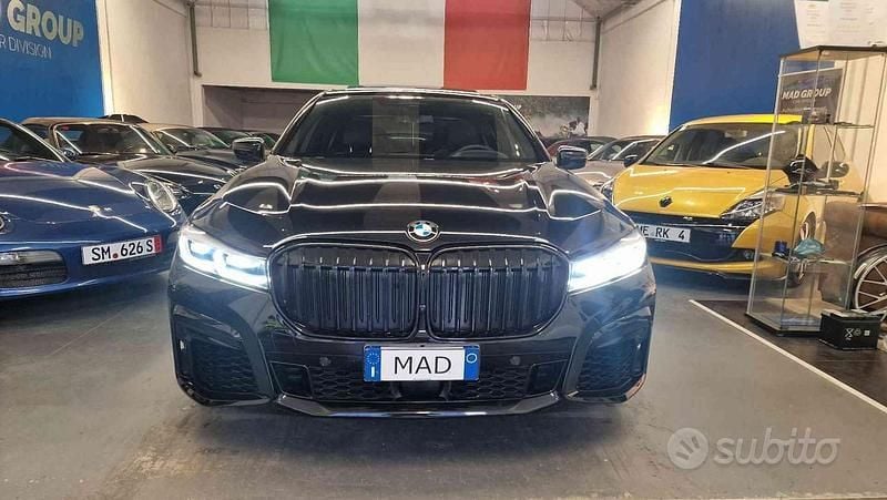 Usata BMW 730L M Sport 286 CV (210 kW) 2022 Nero Berlina
