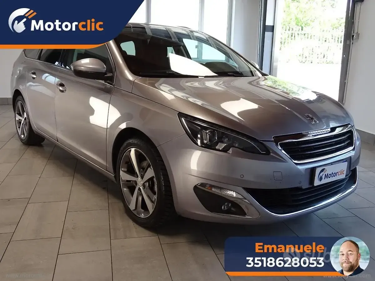Usata Peugeot 308 Allure 120 CV (88 kW) 2017 Grigio Station wagon