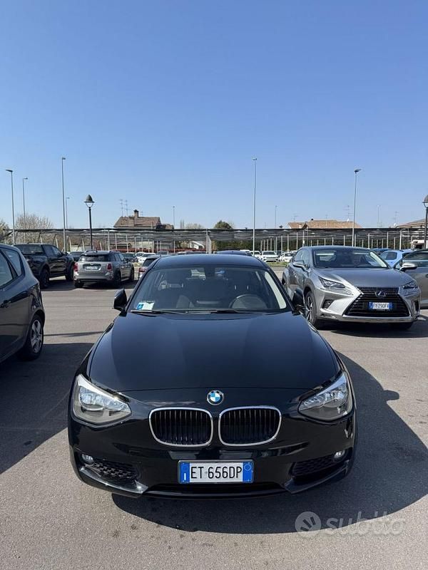 Usata BMW 116 Efficient Dynamics 116 CV (85 kW) 2013 Nero metallizzato Utilitaria