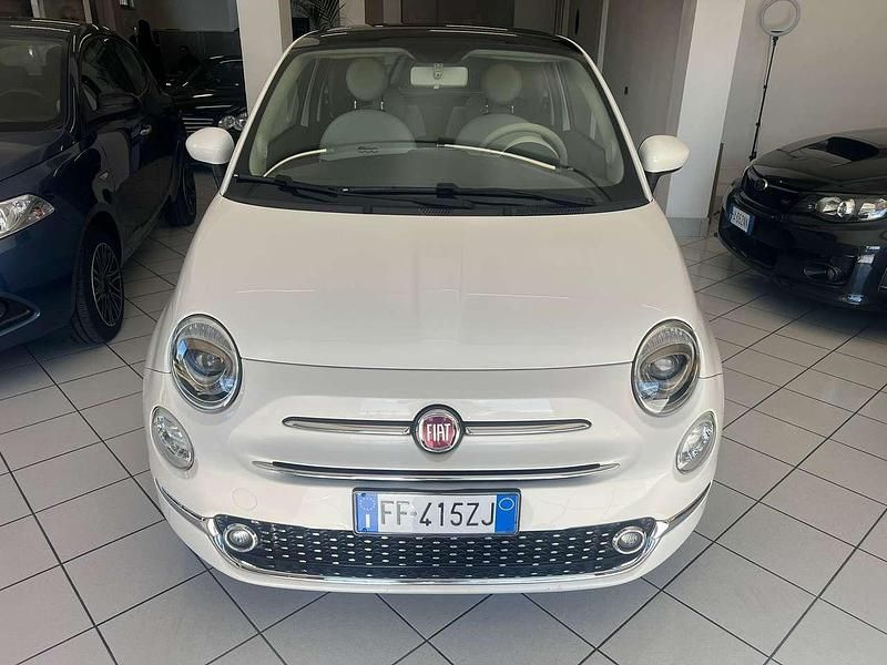 Usata Fiat 500 Lounge 69 CV (50 kW) 2016 Bianco Utilitaria