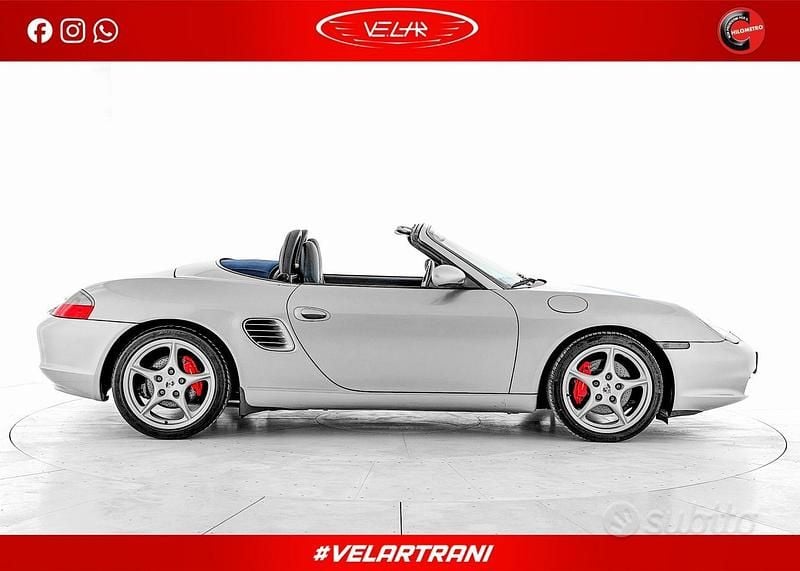 Usata Porsche Boxster 260 CV (191 kW) 2004 Grigio Cabrio