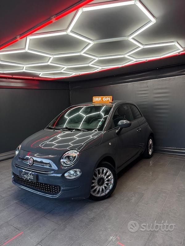 Usata Fiat 500 Lounge 69 CV (50 kW) 2019 Grigio Berlina