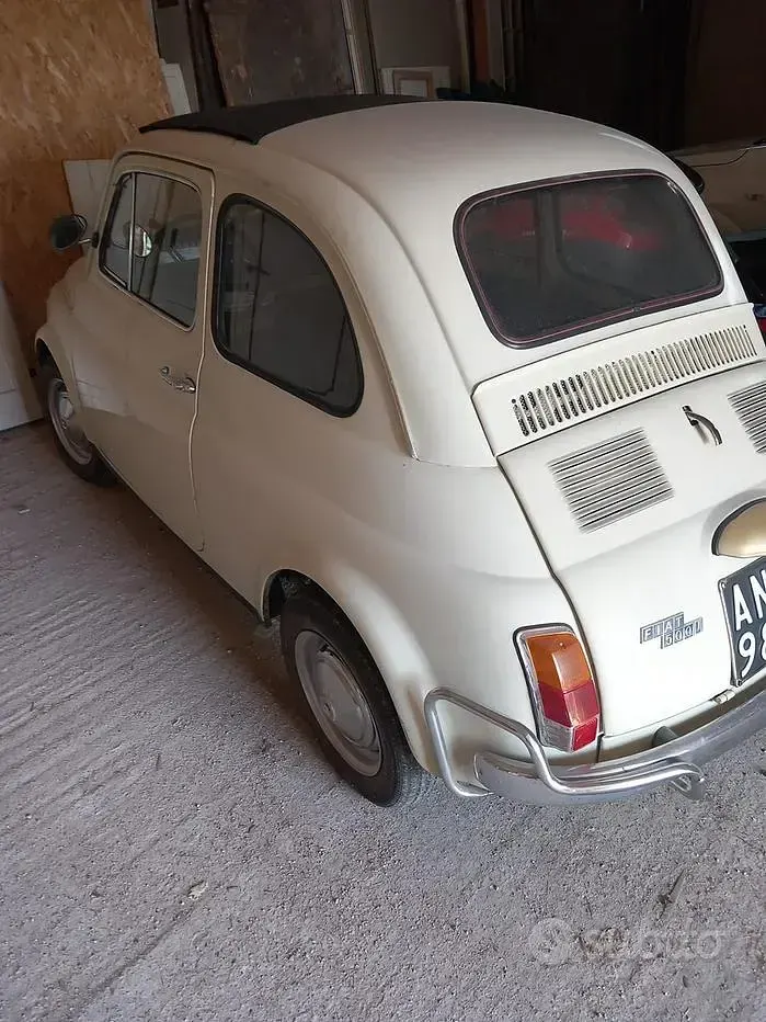 Usata Fiat 500 1970 Bianco Utilitaria