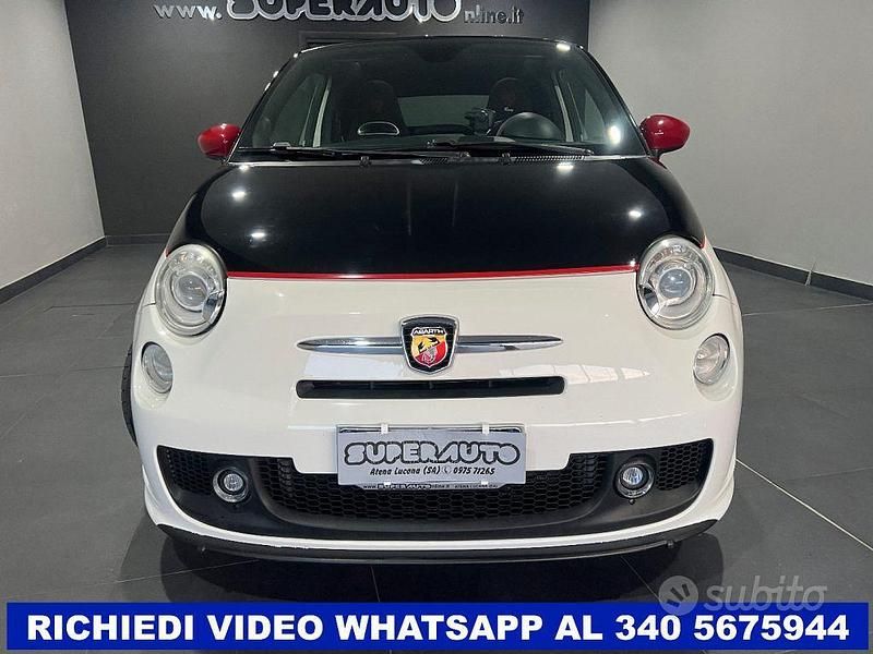 Usata Abarth 500C 140 CV (102 kW) 2010 Bianco Cabrio