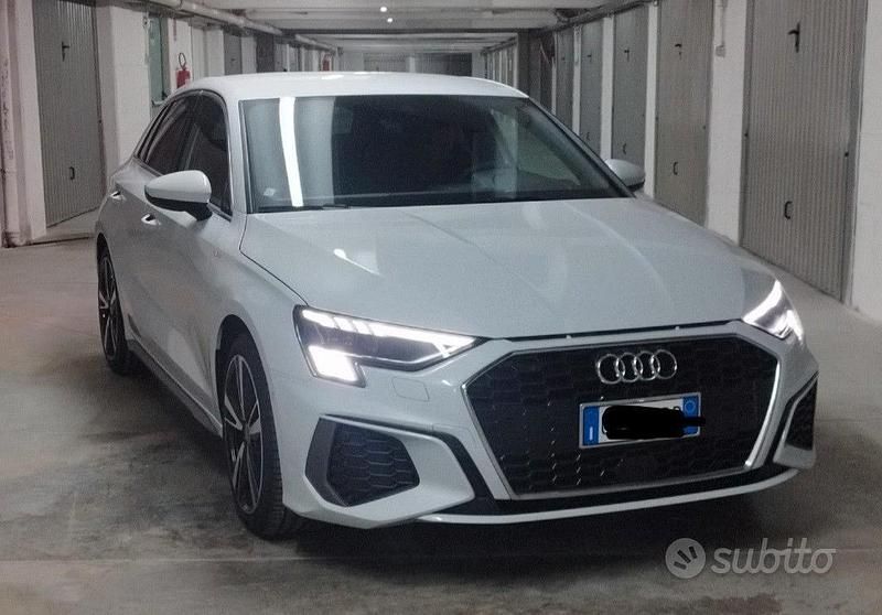 Usata Audi A3 S-Line 150 CV (110 kW) 2024 Bianco Berlina