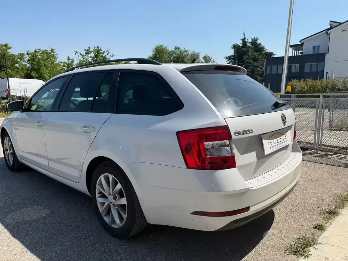 Usata Skoda Octavia G-TEC Style 131 CV (96 kW) 2020 Bianco Station wagon