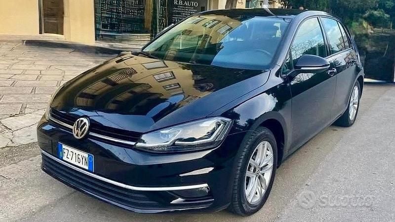 Usata VW Golf VII Edition 150 CV (110 kW) 2020 Nero Berlina