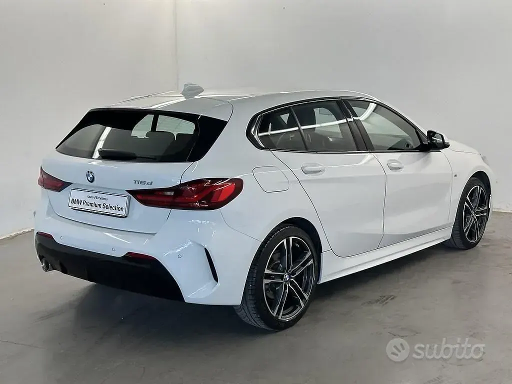 Usata BMW 116 M Sport 116 CV (85 kW) 2020 Bianco Utilitaria