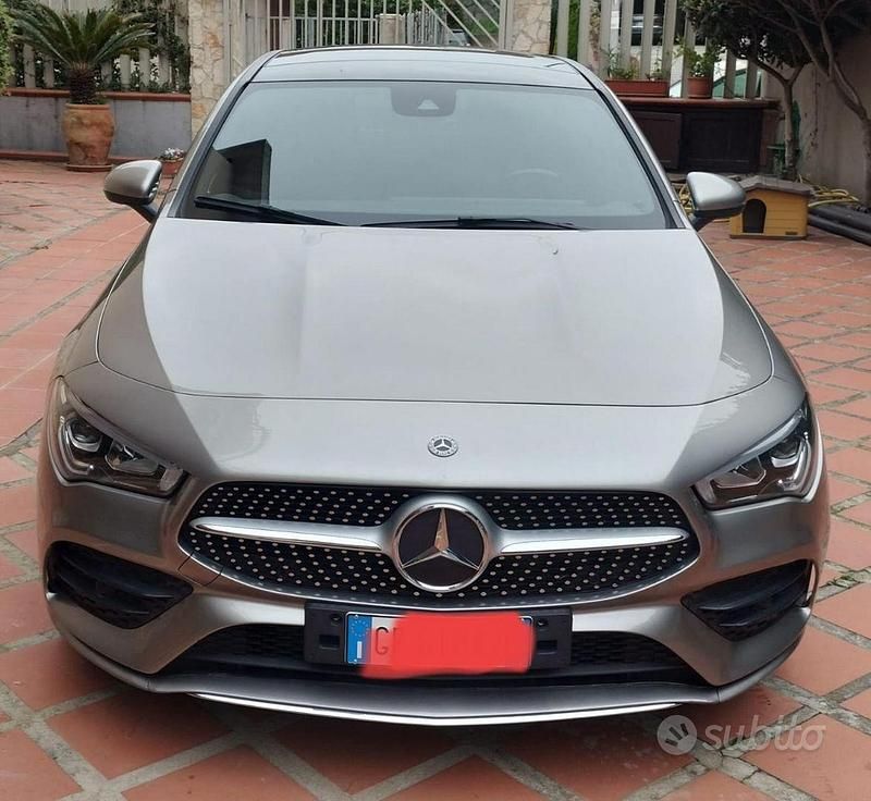 Usata Mercedes CLA220 190 CV (139 kW) 2020 Grigio Berlina