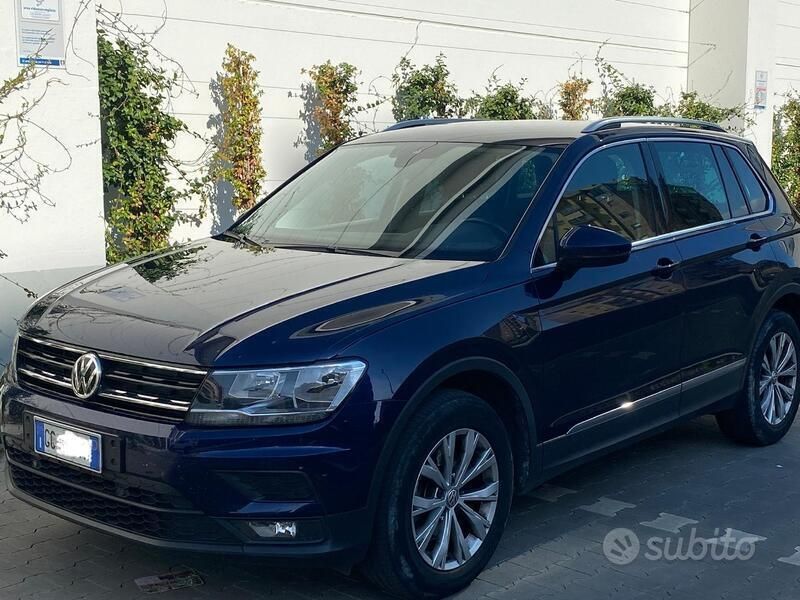 Usata VW Tiguan 150 CV (110 kW) 2020 Blu SUV