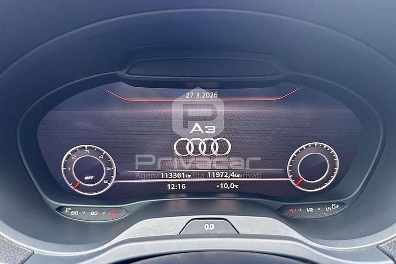 Usata Audi A3 Admired 150 CV (110 kW) 2020 Grigio Berlina