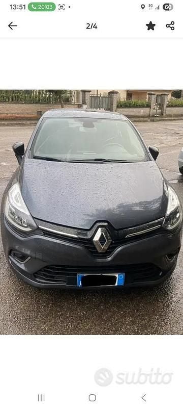 Usata Renault Clio IV Zen 90 CV (66 kW) 2019 Grigio Utilitaria