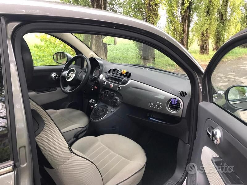 Usata Fiat 500 69 CV (50 kW) 2013 Grigio Utilitaria