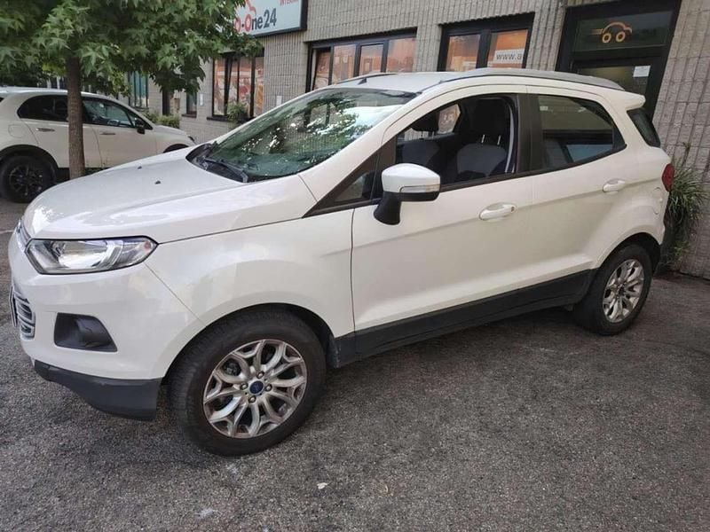 Bianco pastello Usata 2017 Ford Ecosport Titanium SUV | 7500 € (Buon prezzo) - Immagine 1/4