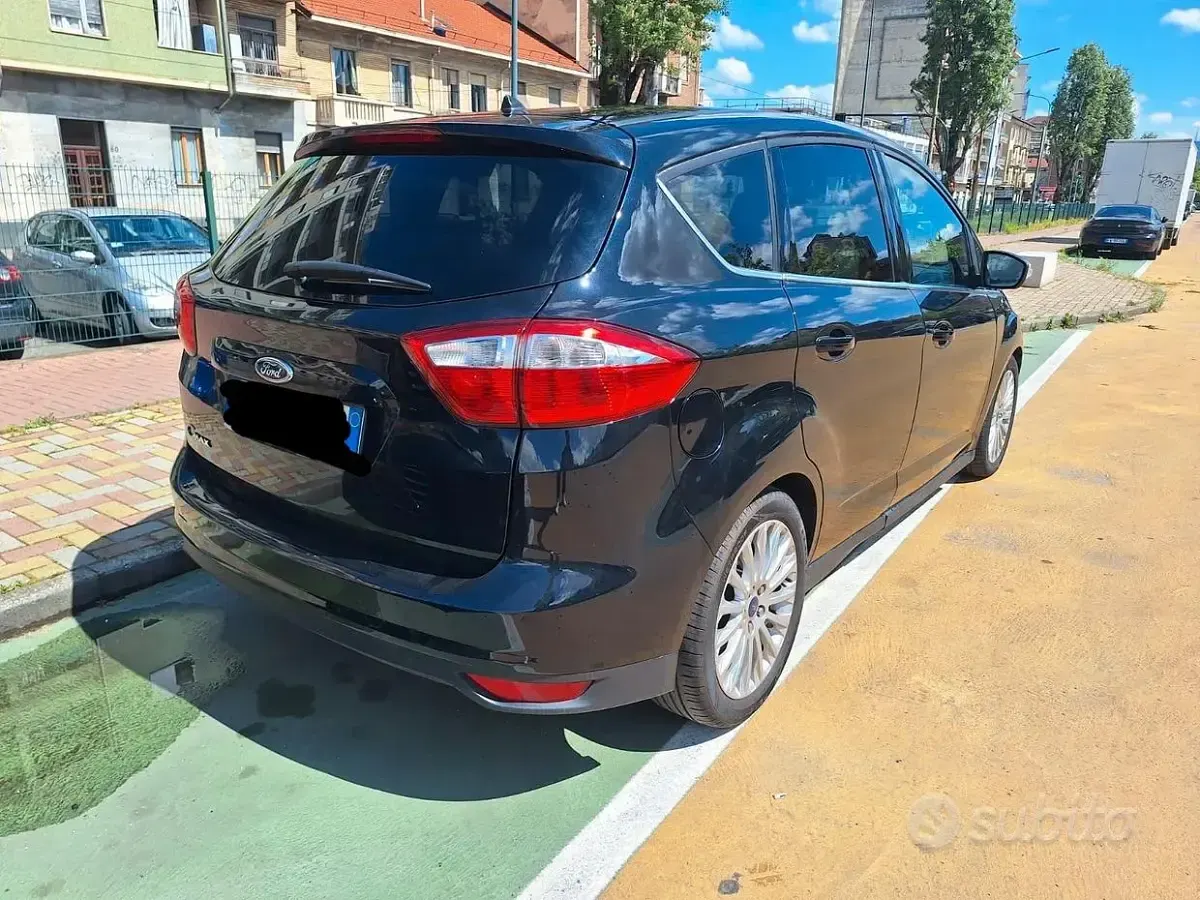 Usata Ford C-MAX Titanium 116 CV (85 kW) 2012 Nero Monovolume