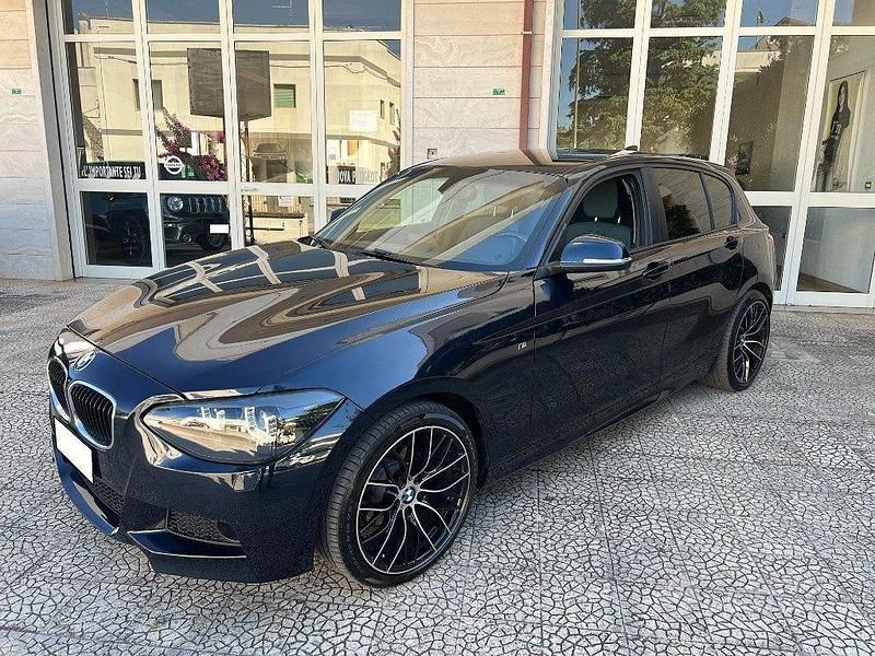 Usata BMW 118 M Sport 150 CV (110 kW) 2013 Blu Utilitaria