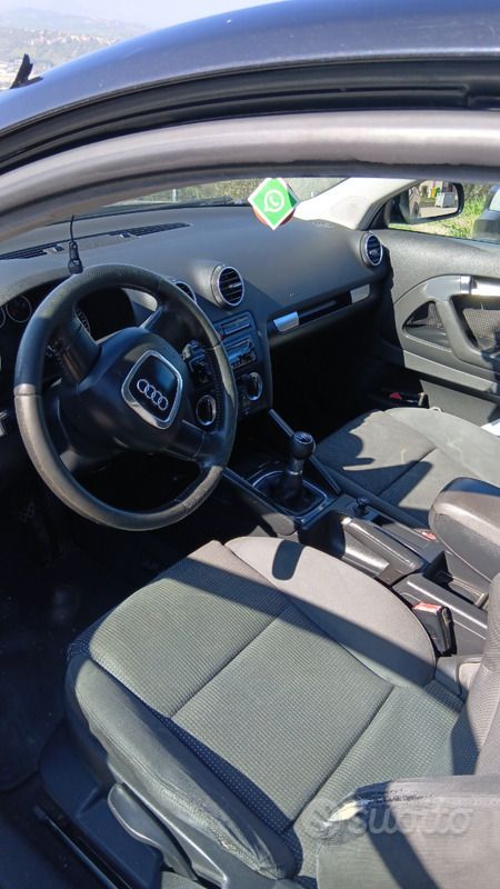 Usata Audi A3 2010 Nero Utilitaria