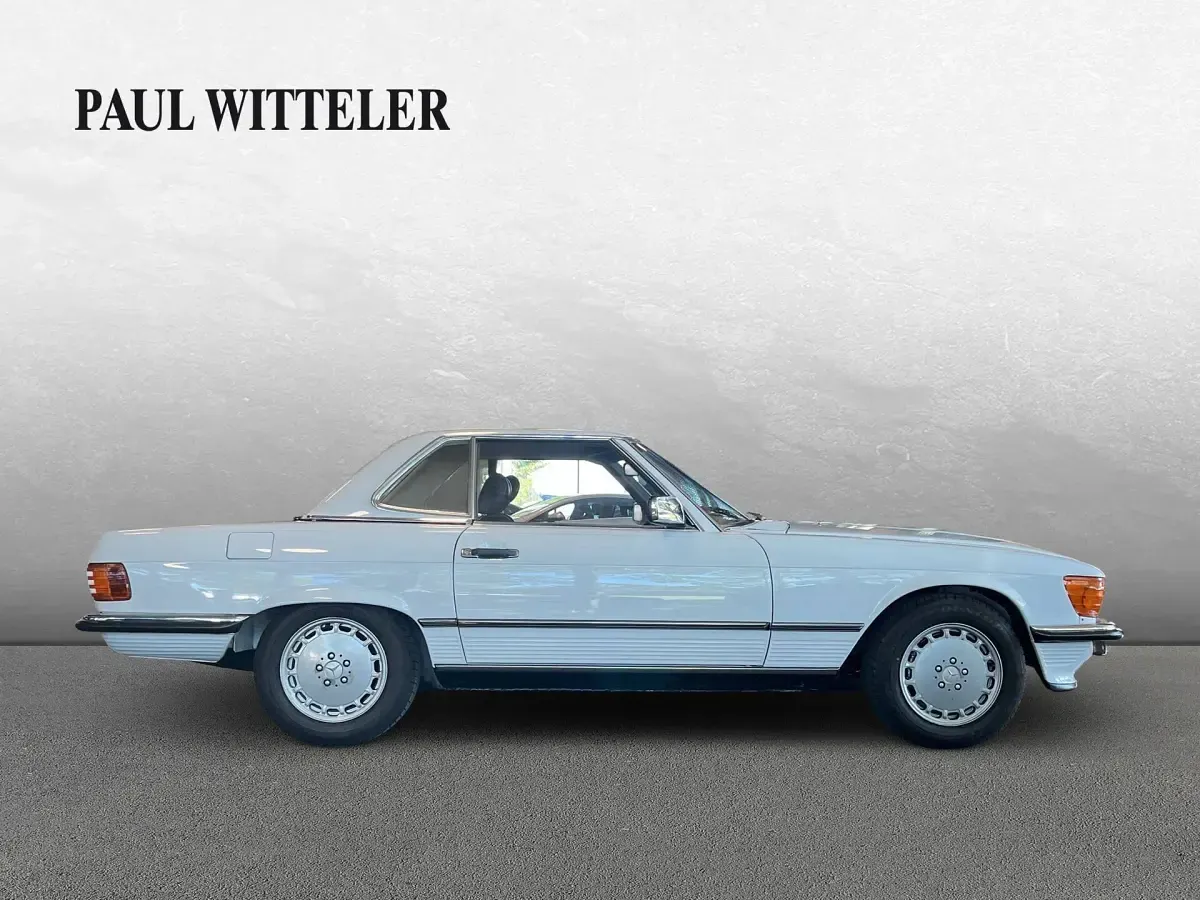 Usata Mercedes SL420 218 CV (160 kW) 1986 Bianco Cabrio