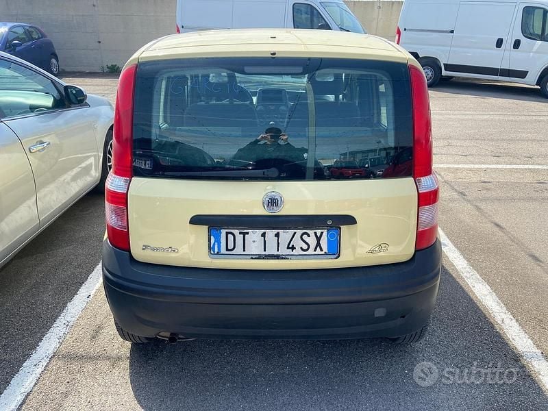 Usata Fiat Panda 54 CV (39 kW) 2008 Giallo Utilitaria