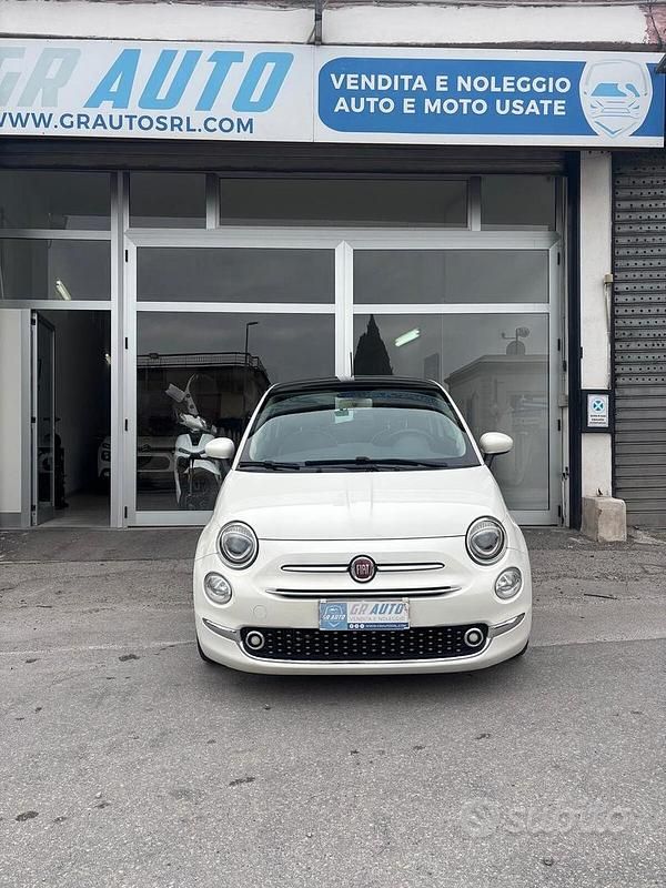 Usata Fiat 500 Lounge 95 CV (69 kW) 2017 Bianco Berlina